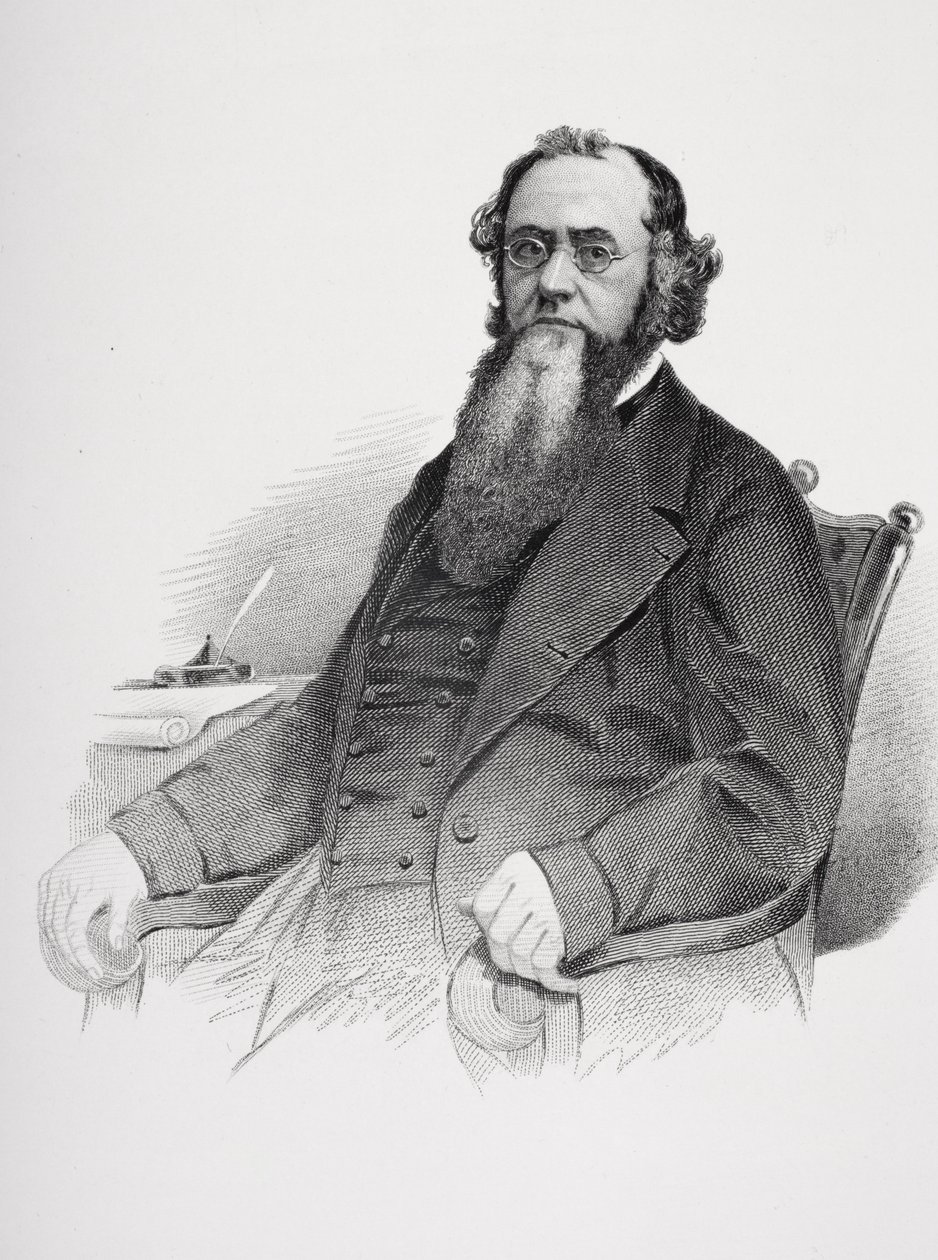 Porträtt av Edwin M. Stanton (1814-69) av Mathew B. Brady