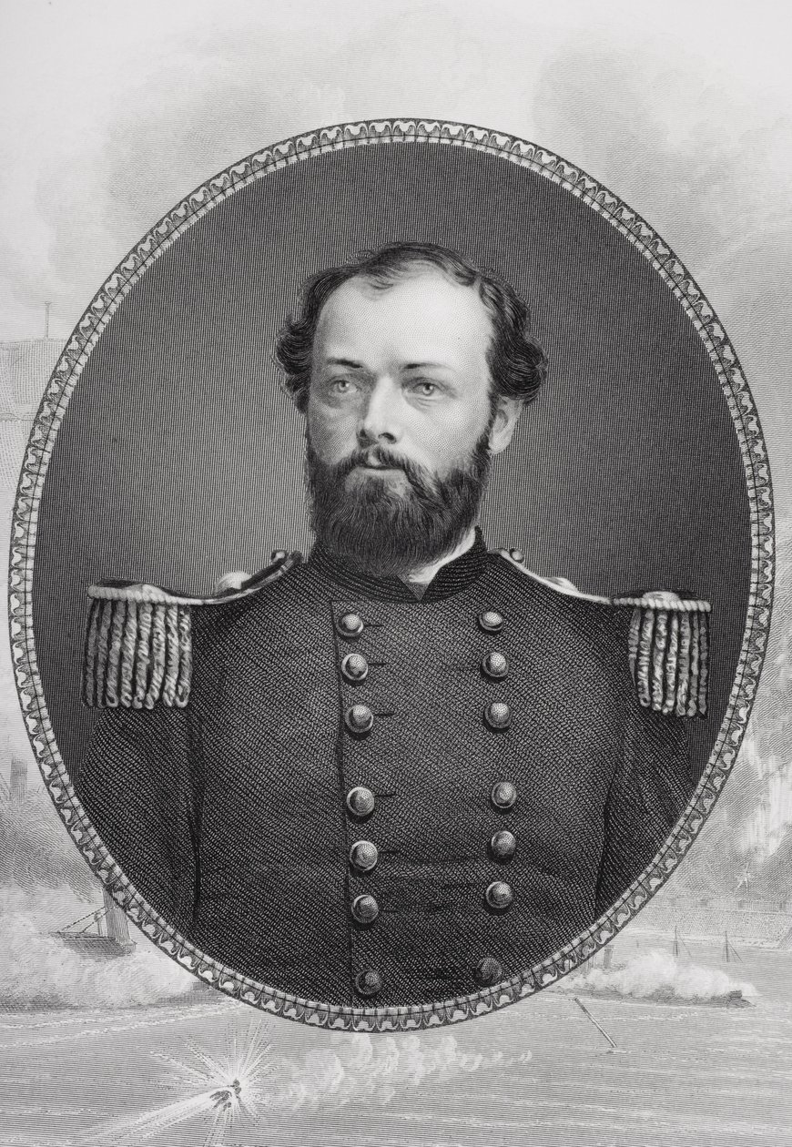Ata o le General Quincy Adams Gillmore (1825-88) swed av Mathew B. Brady