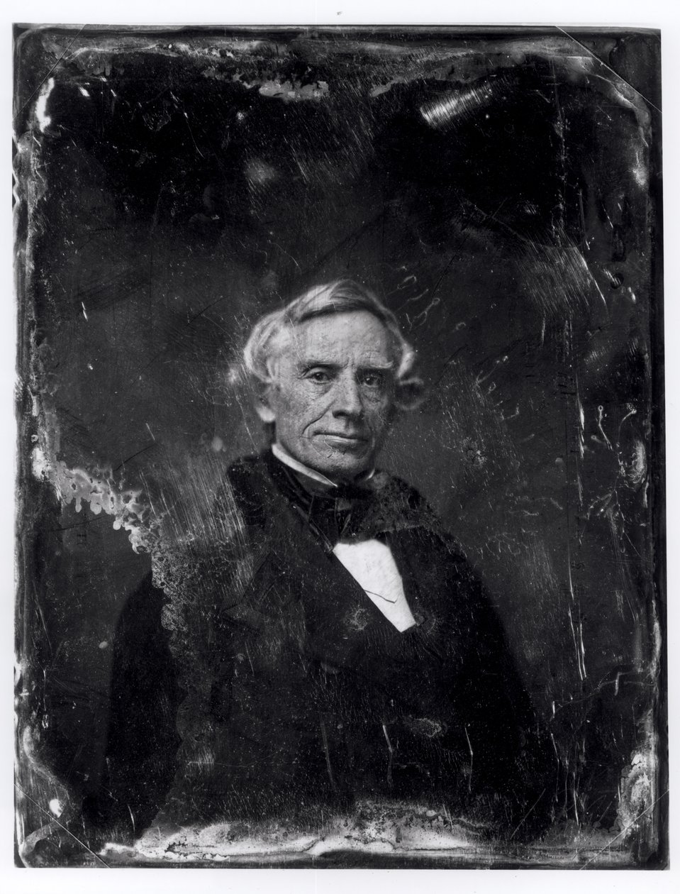 Samuel Morse (1791-1872) c.1844-60 (daguerreotypi) av Mathew B. Brady