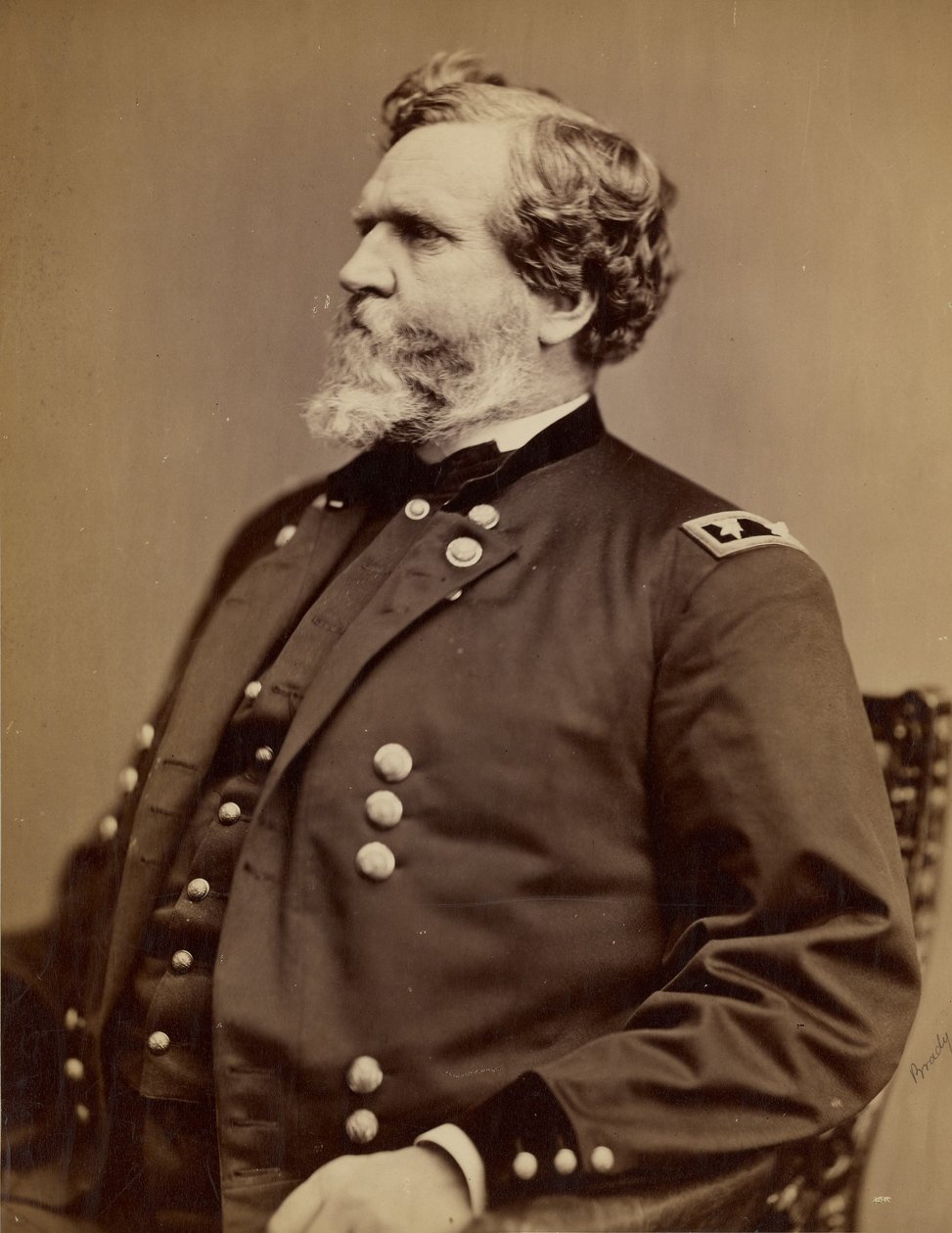 [General George Thomas] av Mathew B. Brady