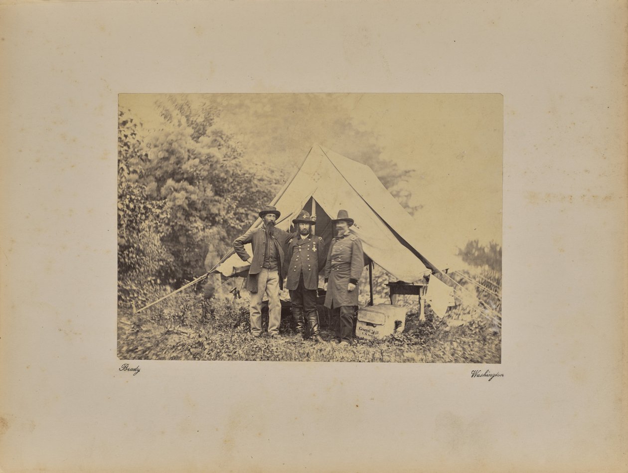Martindale och Russell och Neil [sic] av Mathew B. Brady