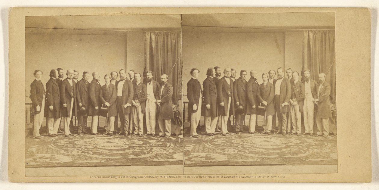 [Prinsen av Wales och hans följe] av Mathew B. Brady