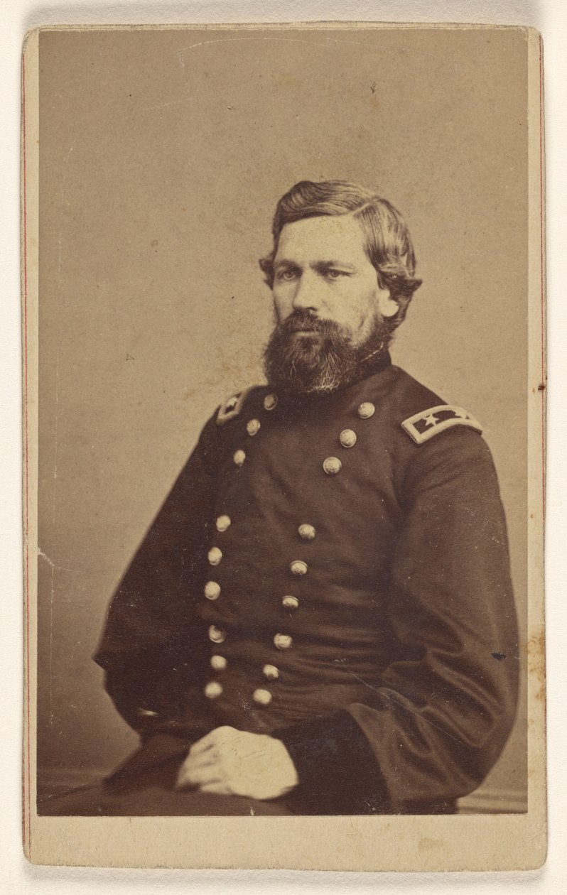 [Oidentifierad general från nordstaterna under amerikanska inbördeskriget] av Mathew B. Brady