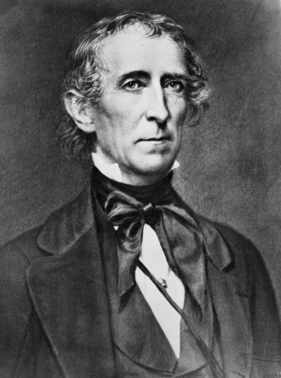 John Tyler, ca 1860 av Mathew B. Brady