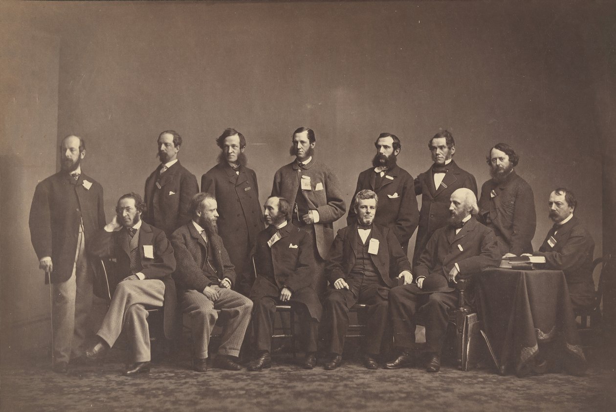[Medlemmar av New York Sanitary Commission], ca. 1860. av Mathew Brady