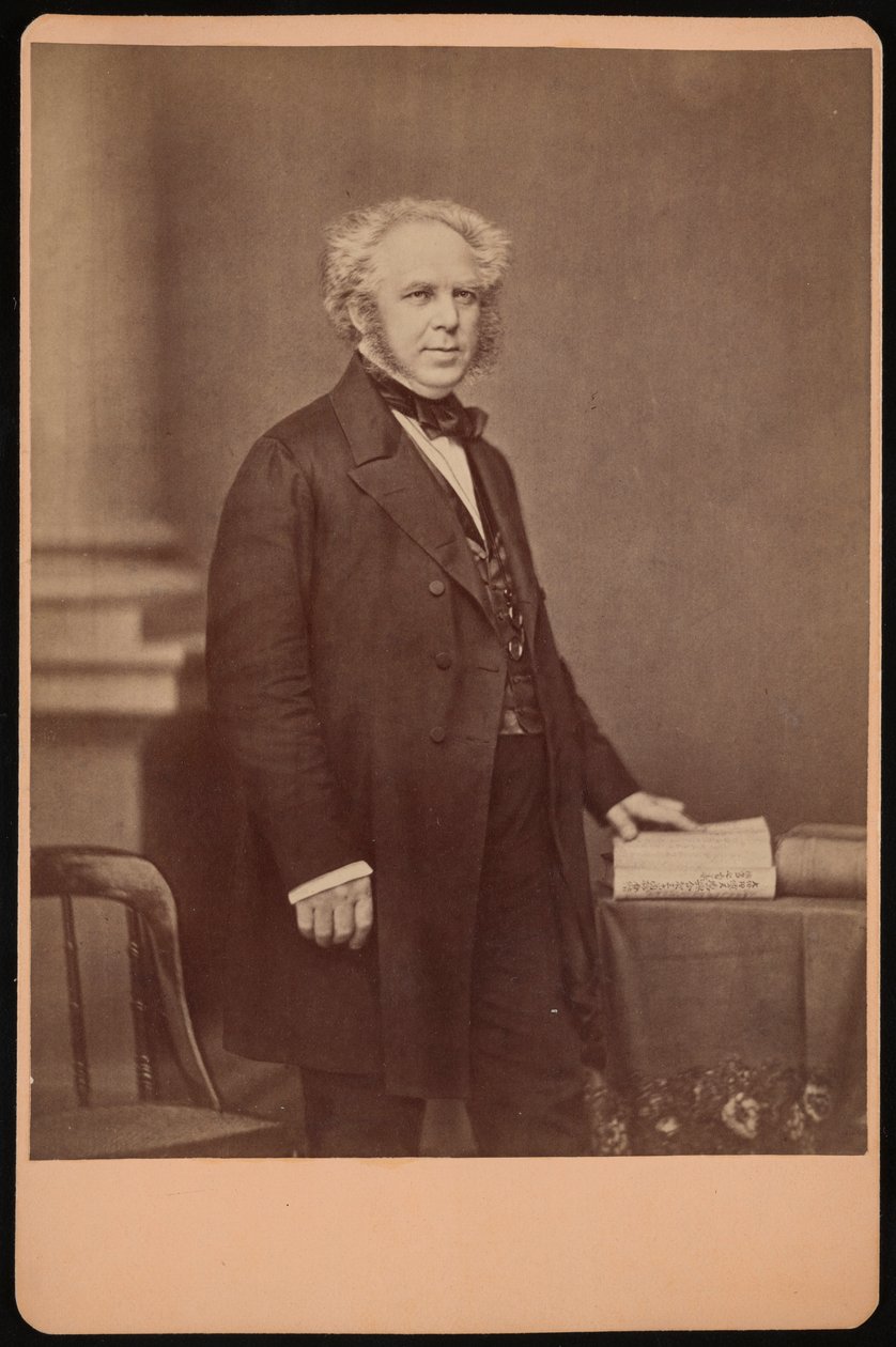 Porträtt av Peter Parker 1804-1888, före 1888. av Mathew Brady