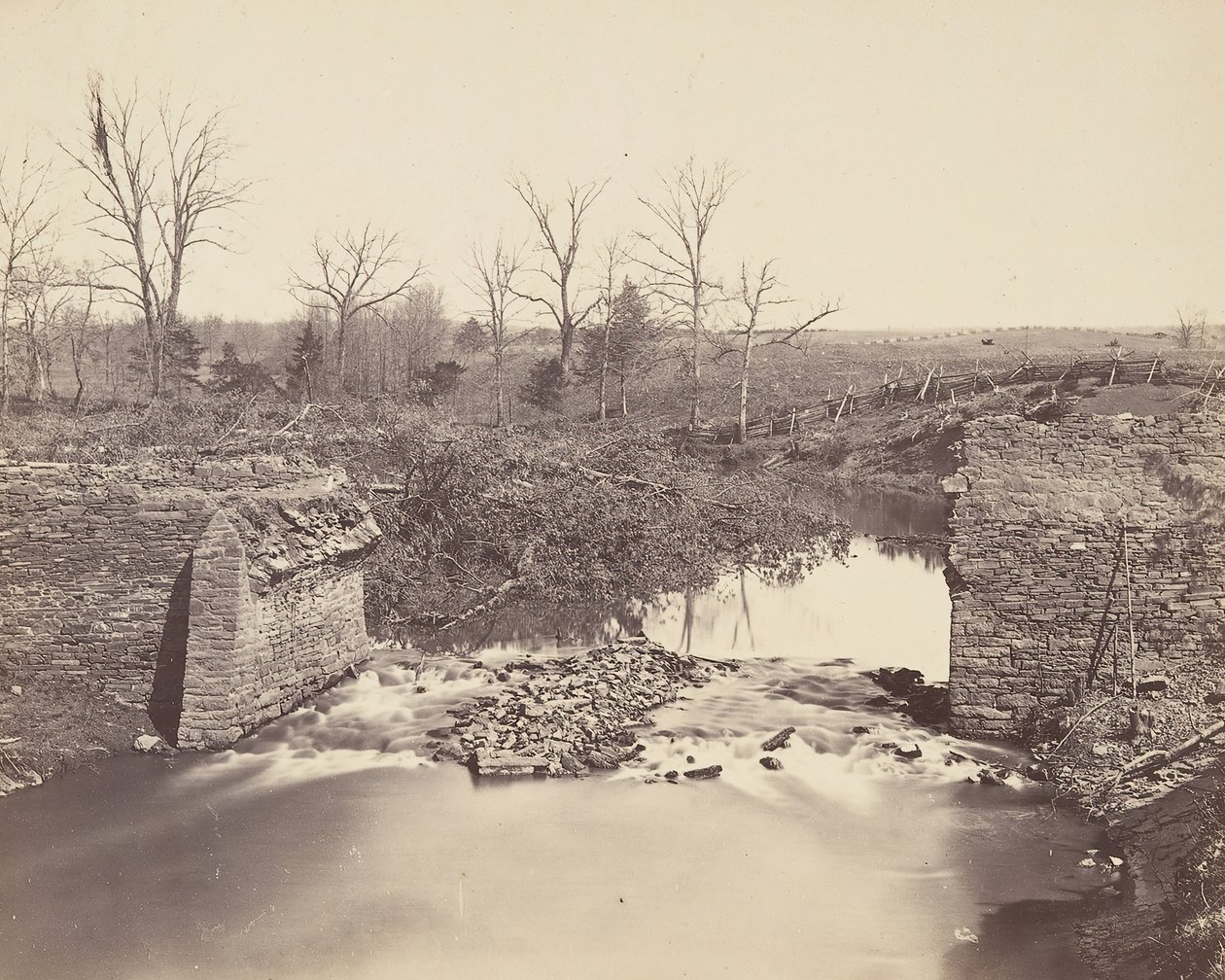 Stenbron - Bull Run, 1862. av Mathew Brady