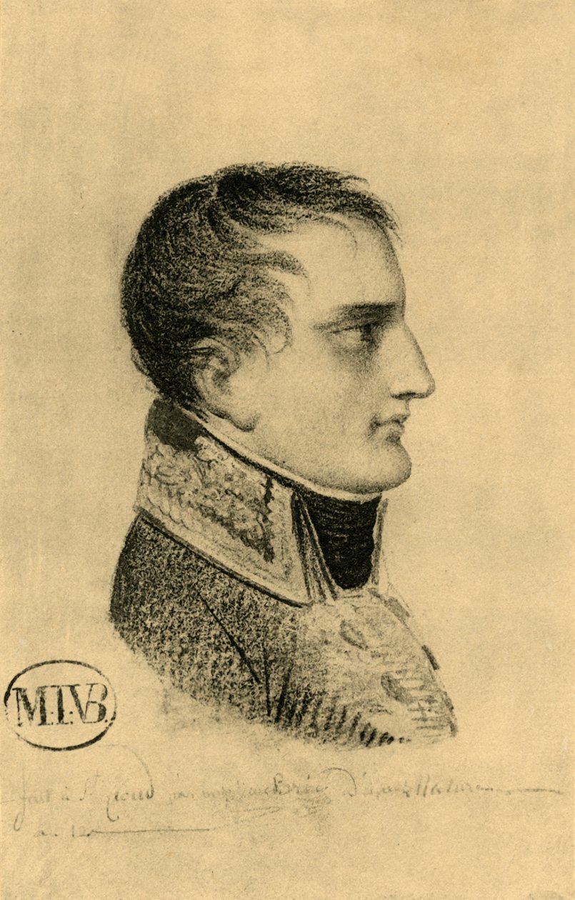 Napoleon som förste konsul, 1803 eller 1804, 1921. av Mathieu Van Brée