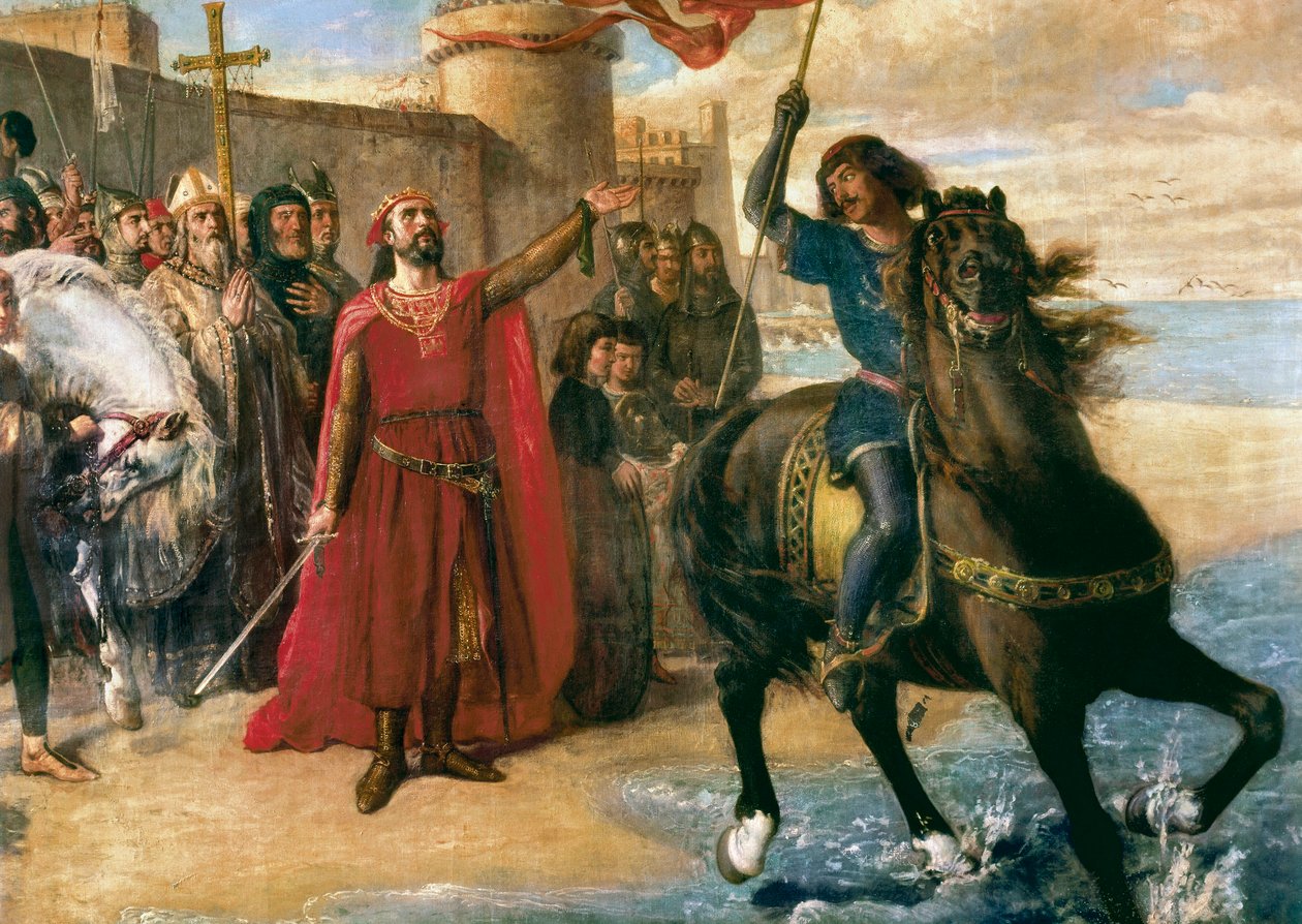 Återerövringen, Spanien 1200-talet- Alfonso X el Sabio av Matias Moreno Gonzalez