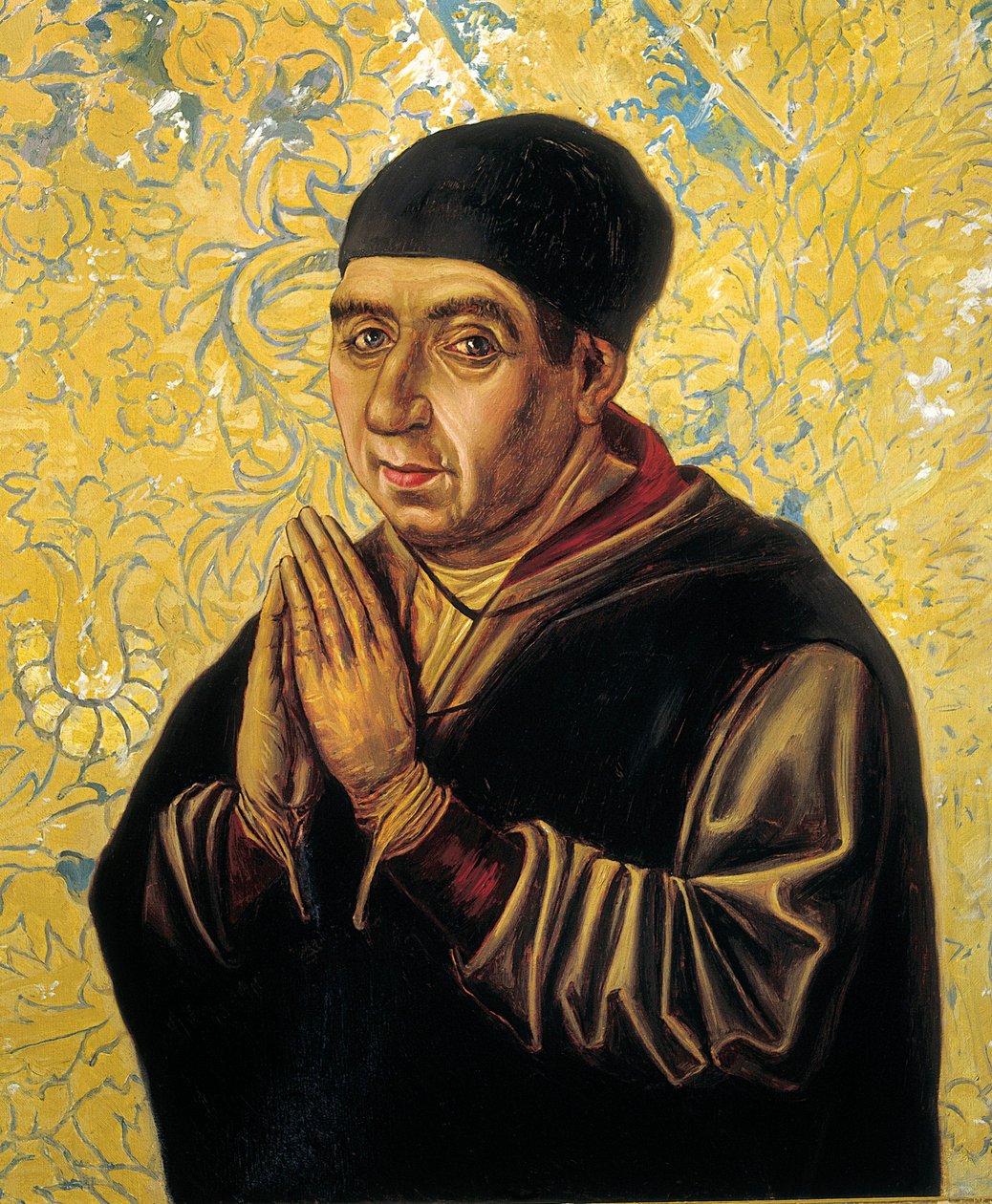 Porträtt av arkitekten Juan Guas (1430-1496), sent 1800-tidigt 1900-tal (olja på duk) av Matias Moreno Gonzalez