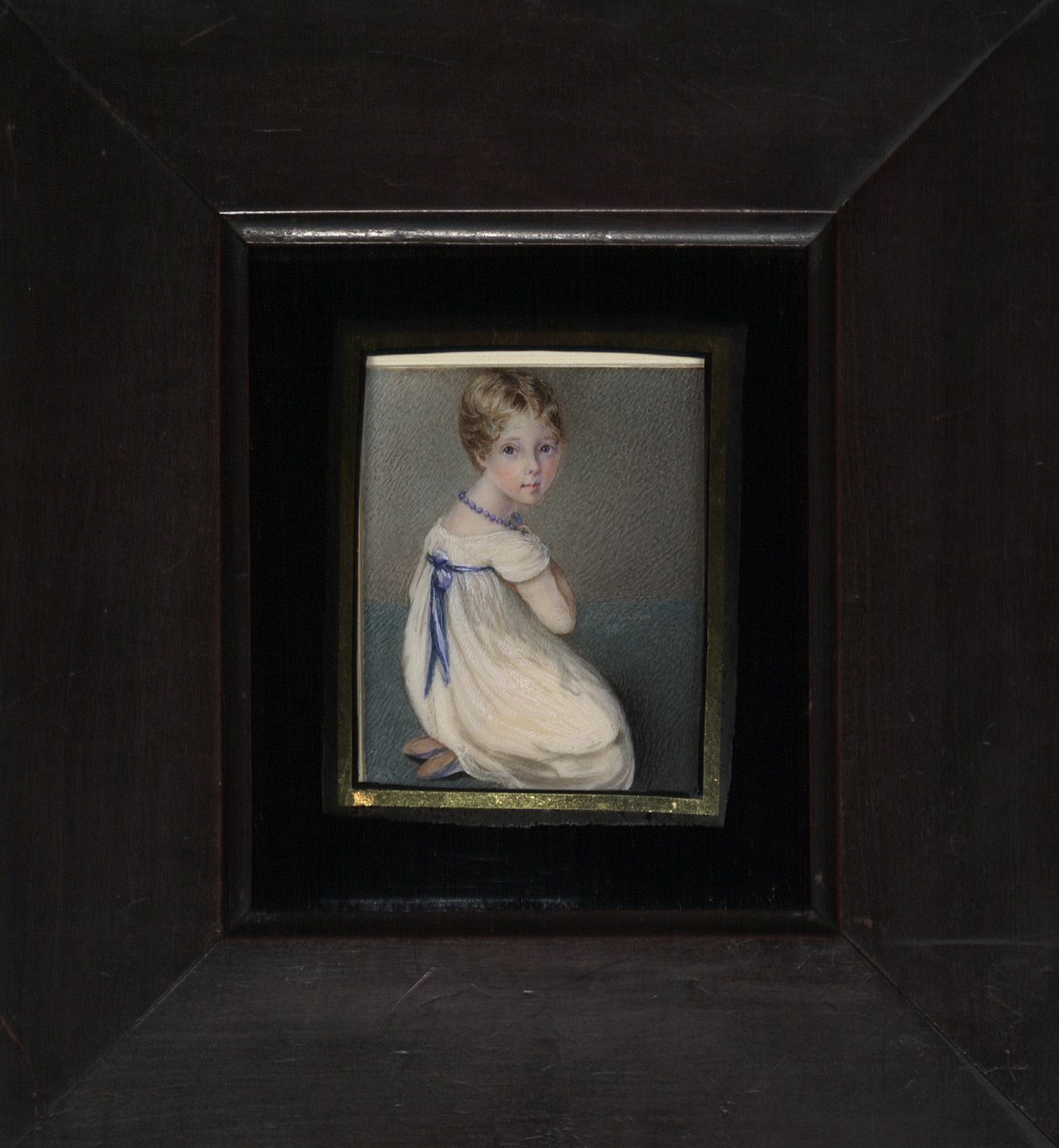 Porträtt av Edith May Southey, 1809 av Matilda Betham