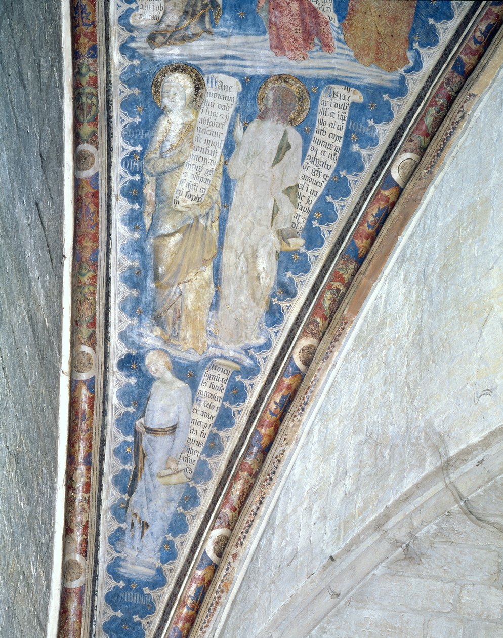 Profeterna från La Salle de la Grande Audience (Publikens kammare) ca 1353 (se 87123) av Matteo Giovanetti