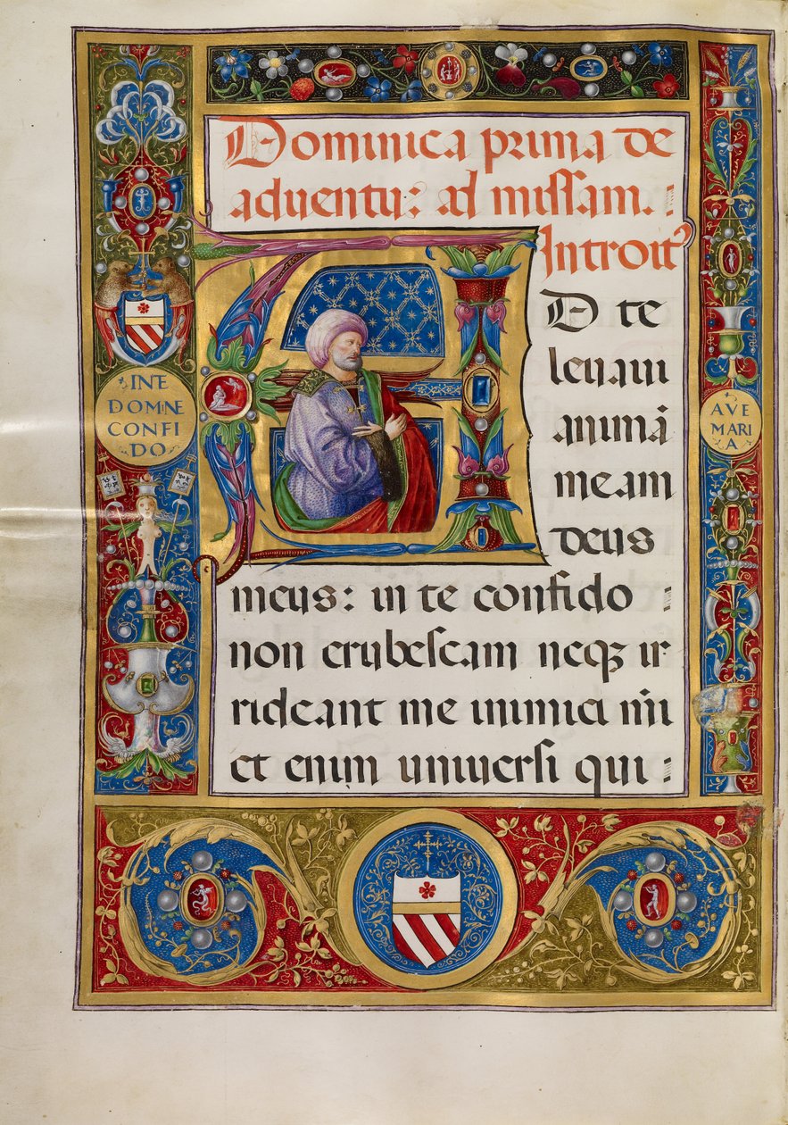 Inledande text A: Kung David av Matteo da Milano