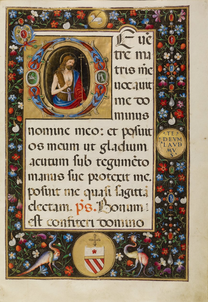 Sankt Johannes Döparen av Matteo da Milano