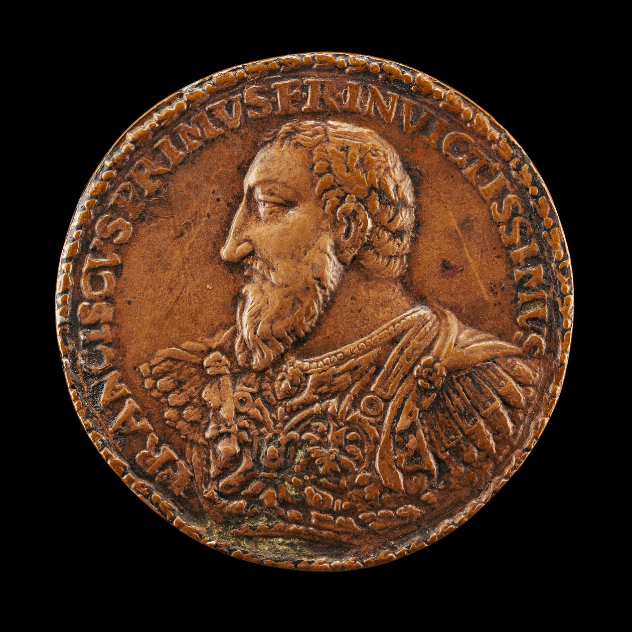 François I, 1494-1547, kung av Frankrike 1515, troligen 15381544. av Matteo dal Nassaro