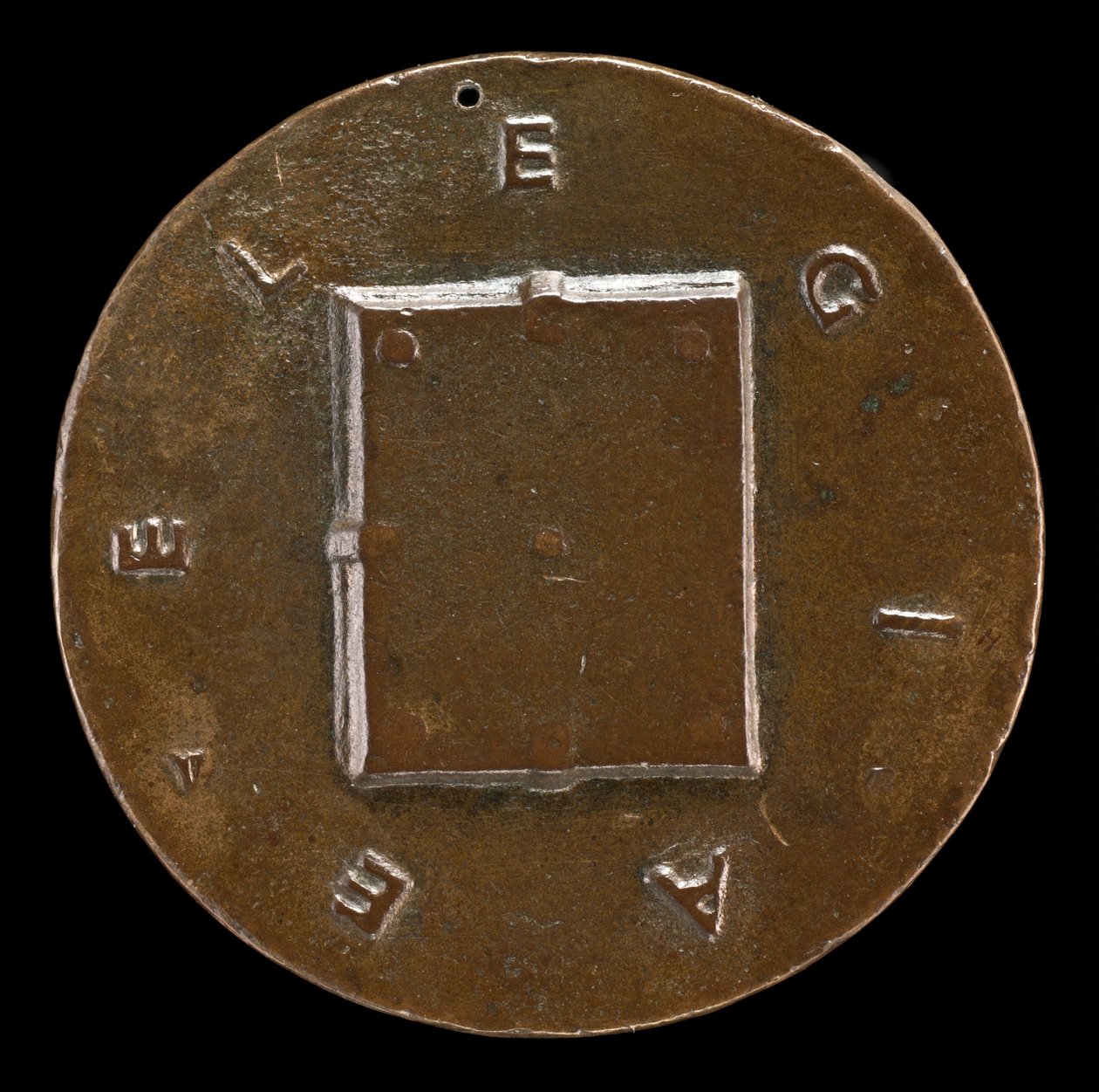 Sluten bok [omvänd], c. 1446. av Matteo di Andrea de Pasti