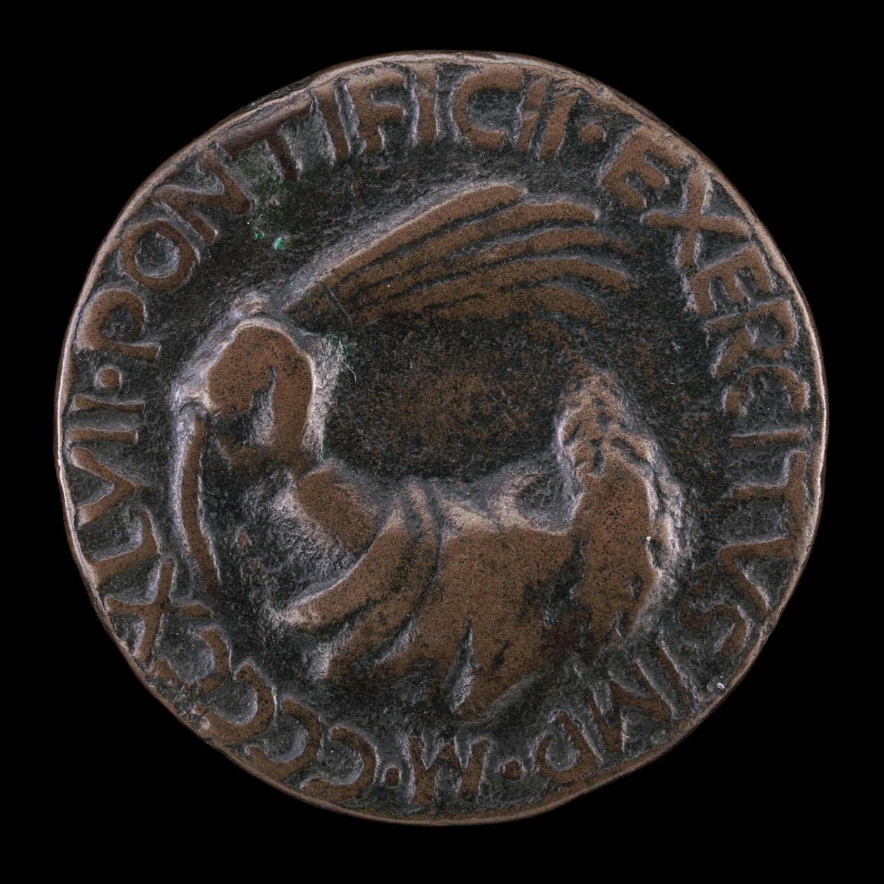 Myndighetens emblem [omvänd], 1447. av Matteo di Andrea de Pasti