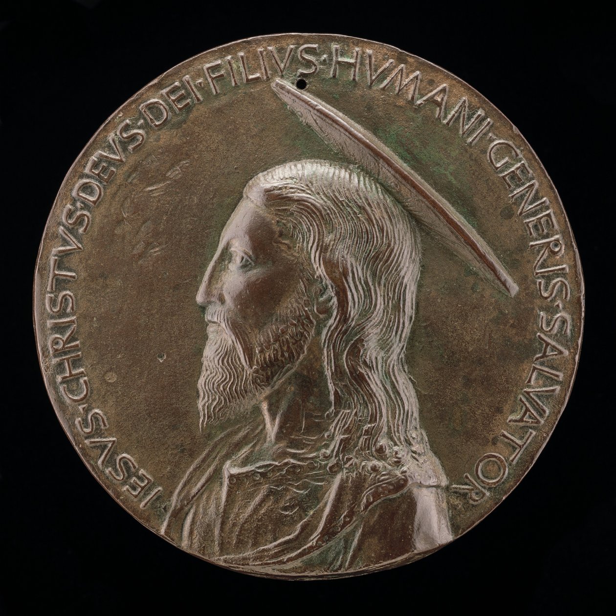 Jesus Kristus [framsidan], 14461450. av Matteo di Andrea de Pasti