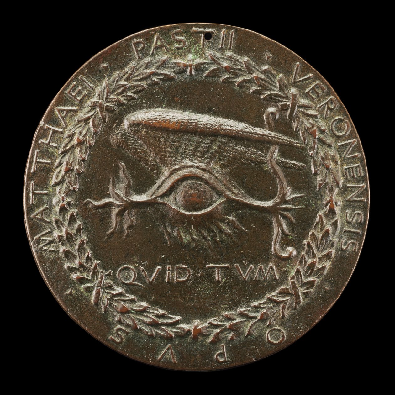 Winged Human Eye [omvänd], 14461450. av Matteo di Andrea de Pasti