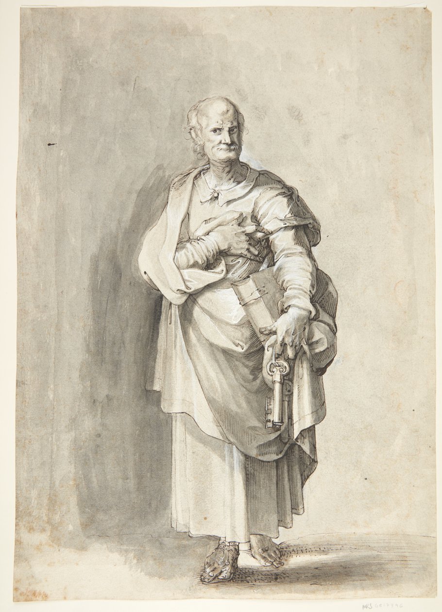 Jesus och de 12 apostlarna: Petrus av Matthäus Gundelach