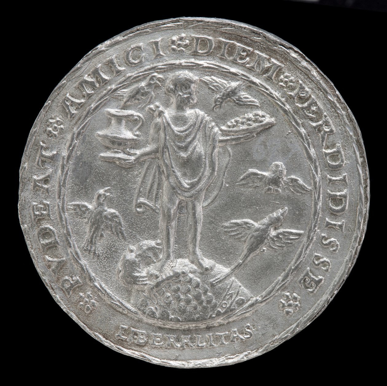 Allegory of Liberality [omvänd]. av Matthes Gebel