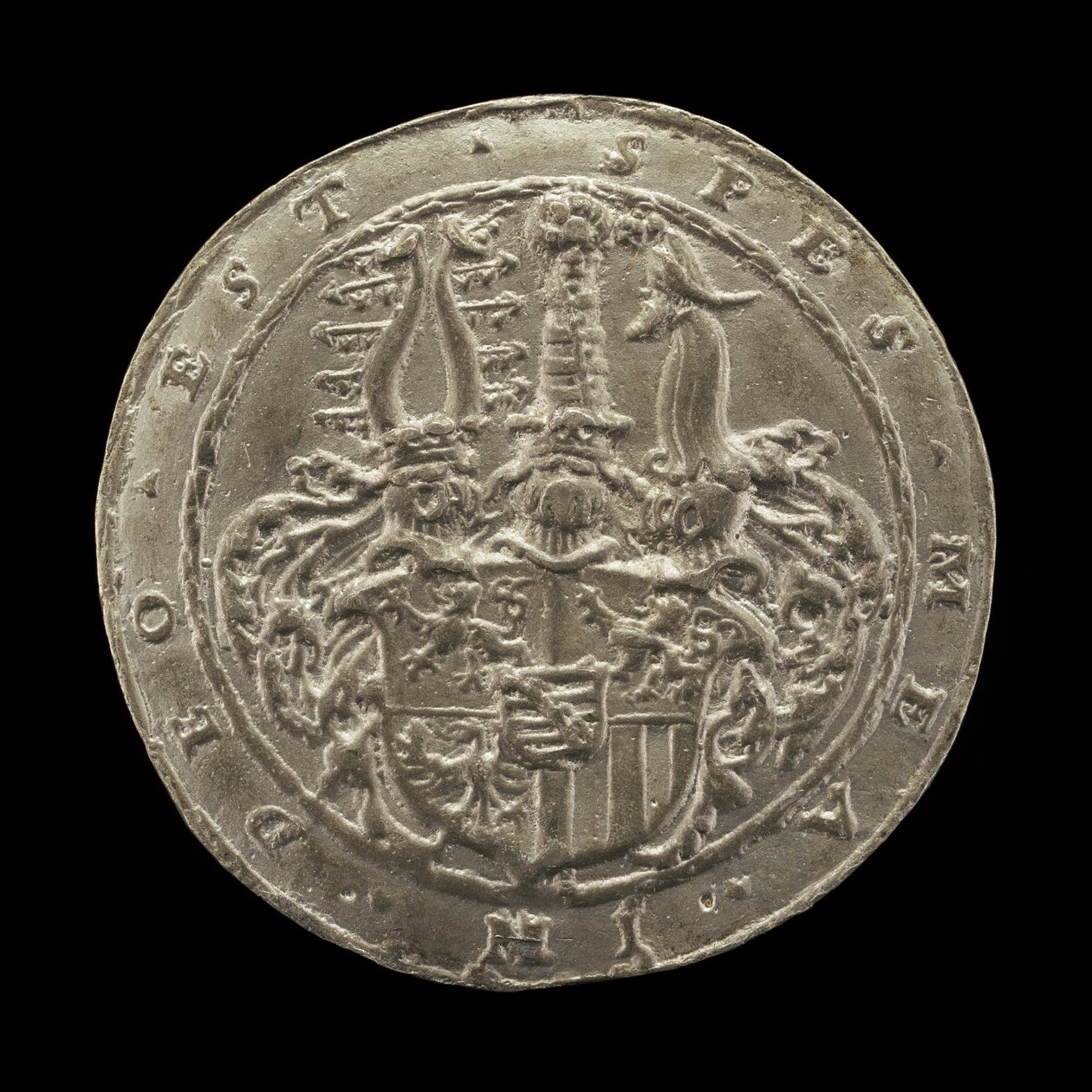 Blazon of Arms [omvänd], ca. 1532. av Matthes Gebel
