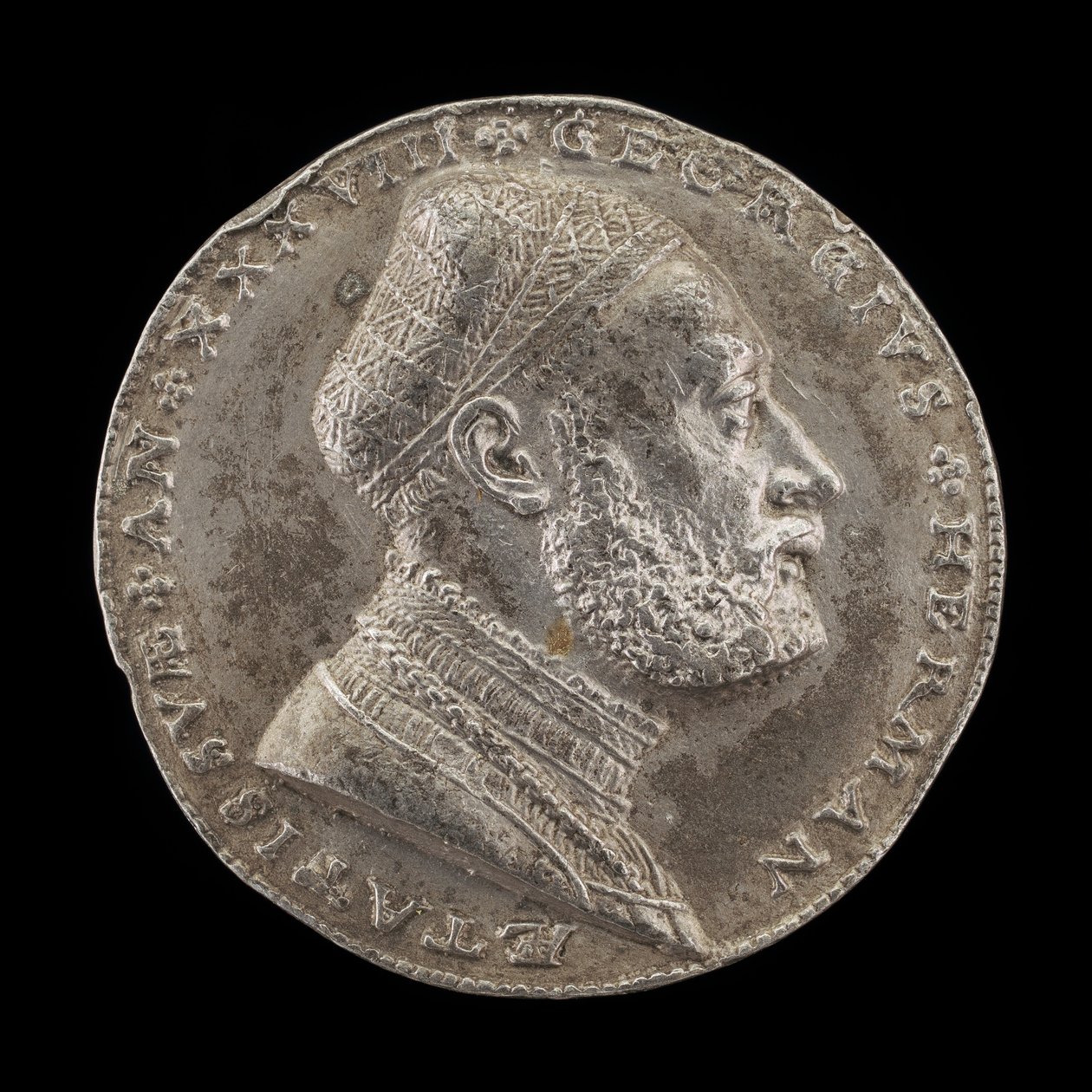 Georg Hermann, 1491-1552, tysk filosof [framsidan], 1529. av Matthes Gebel
