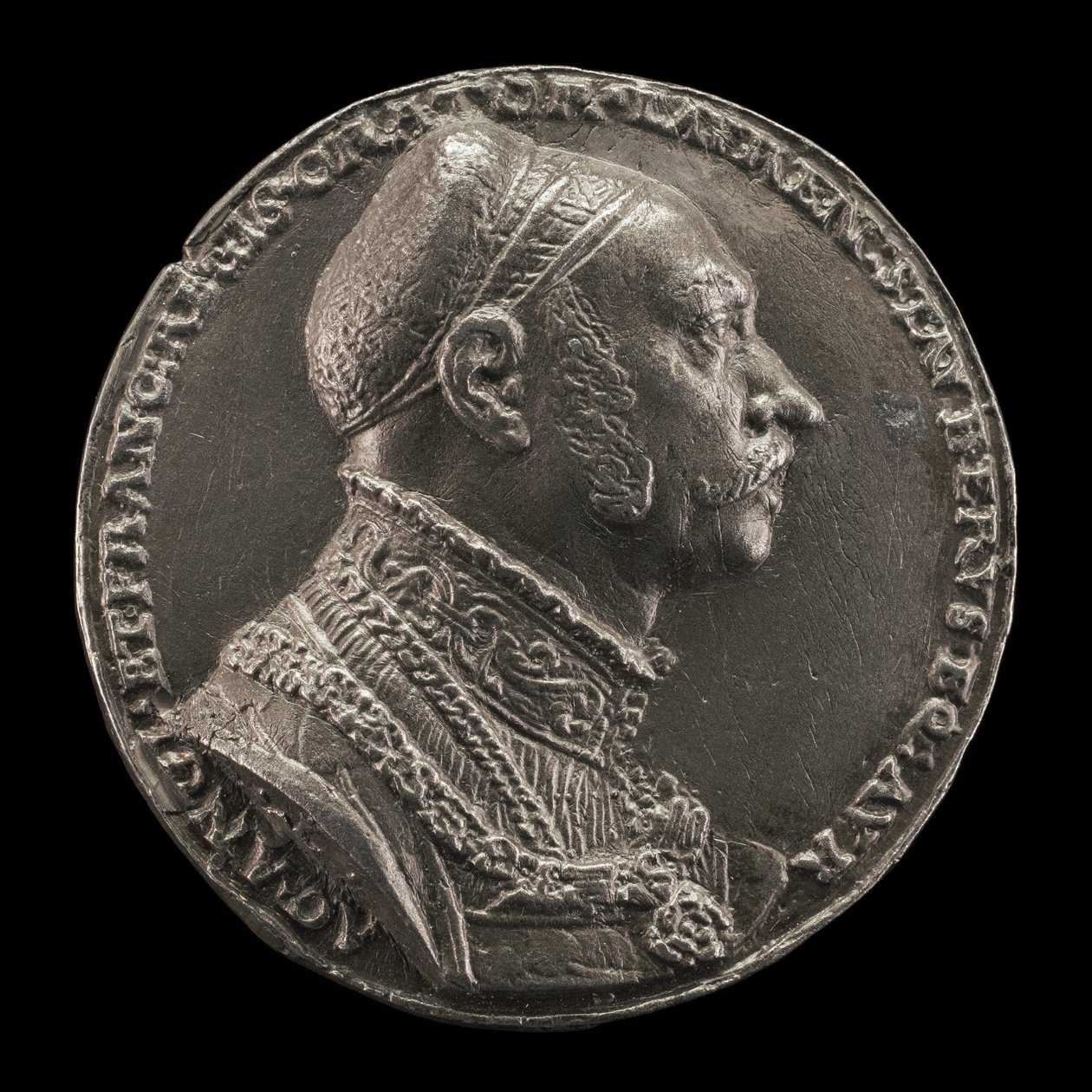 Lorenz Staiber, 14851486-1539, patricier av Nürnberg, författare och talare [framsidan], 1535. av Matthes Gebel
