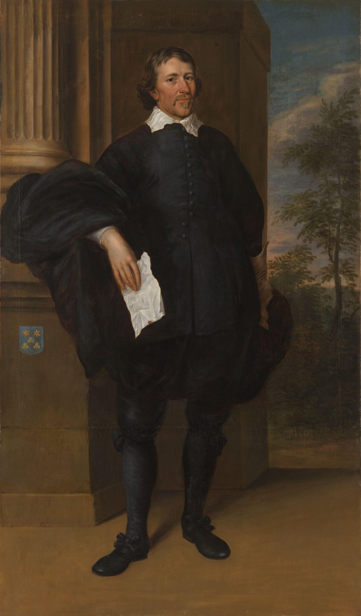 Willem Kettingh (d 1670). Överkassör och fogde hos Prinsen av Orange av Mattheus Verheyden