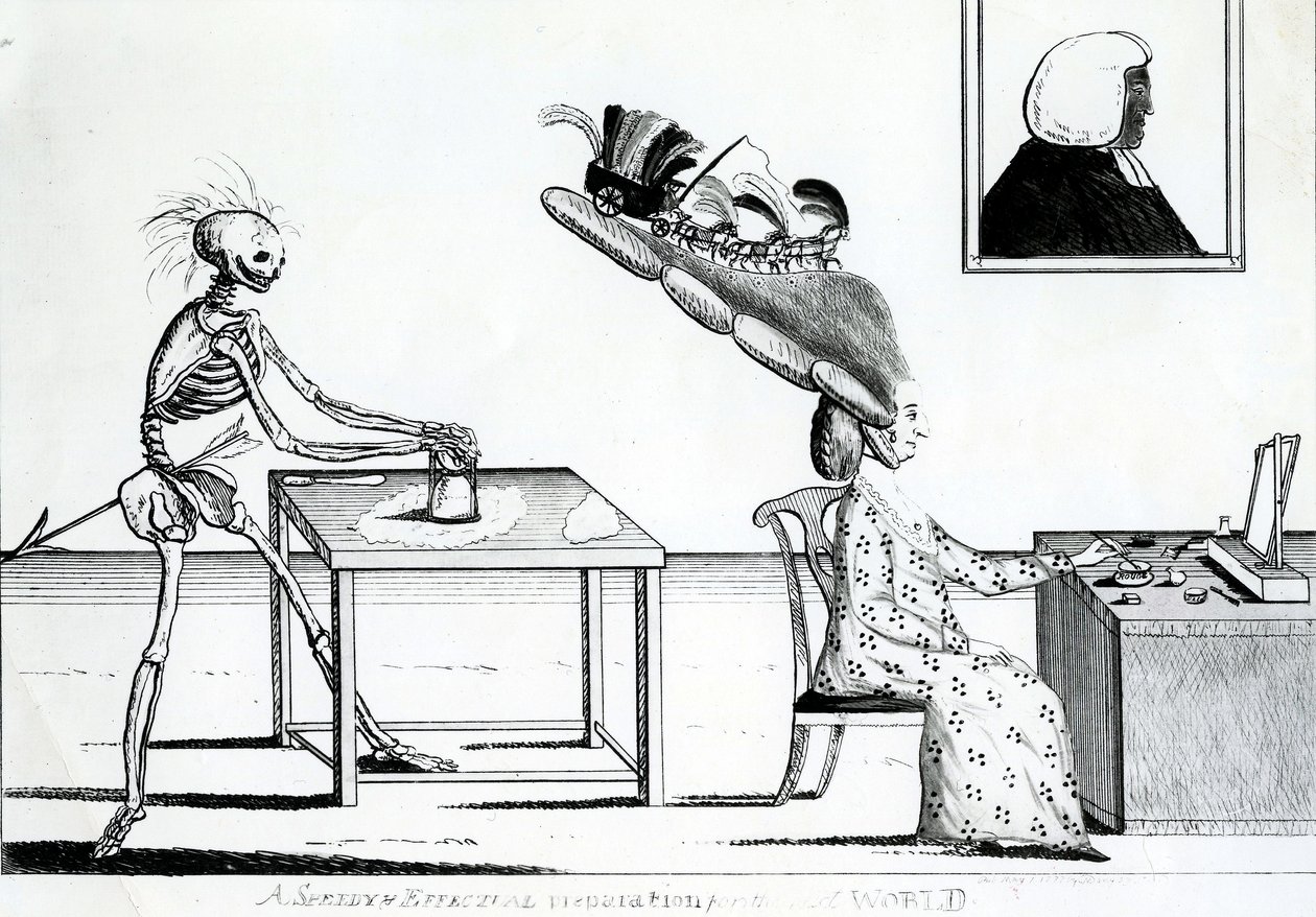 En snabb och effektiv förberedelse för nästa värld, 1777 av Matthew or Matthias Darly