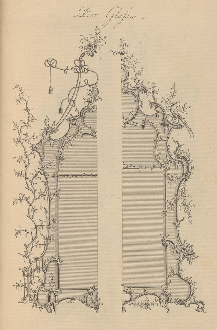 Ett allmänt system av användbara och dekorativa möbler..., 1759-1763. av Matthew Darly