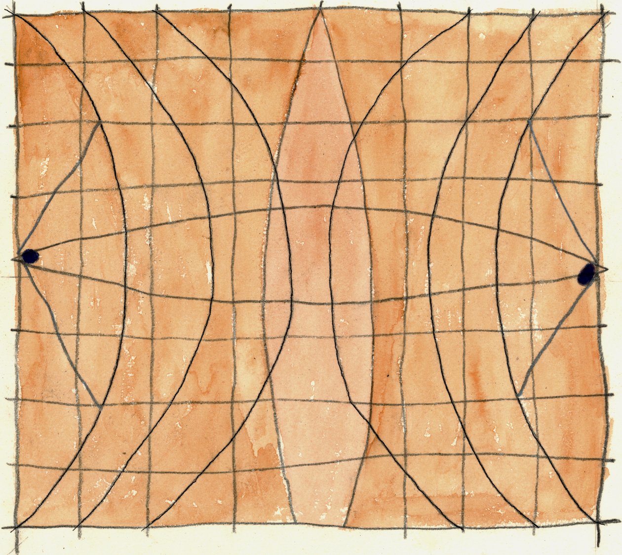 Carte Polynesian, 2020 (akvarell) av Matthew Hilton