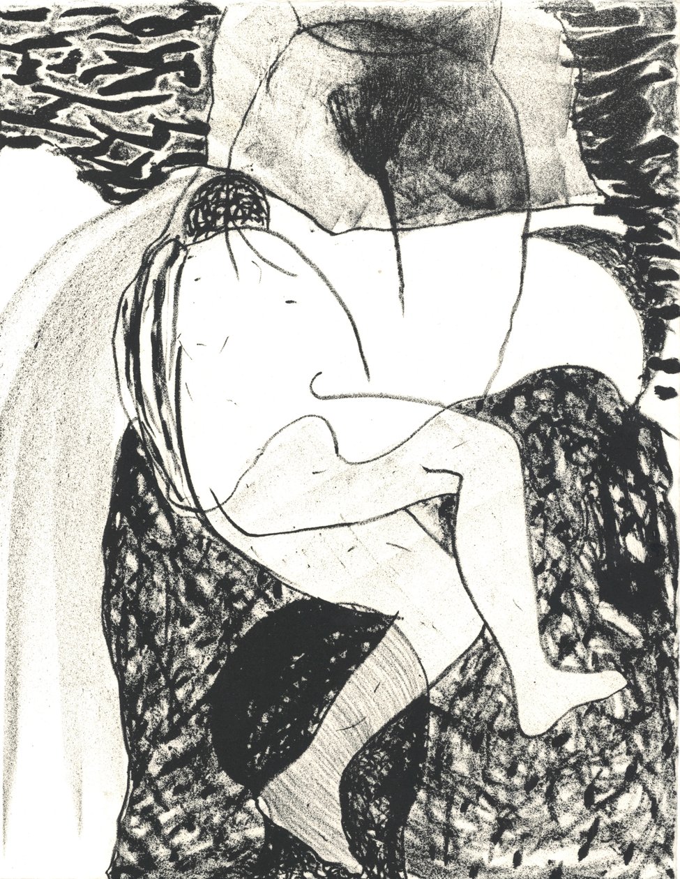 Des Bêtes" Artist Book 3, 2018 (litografi) av Matthew Hilton