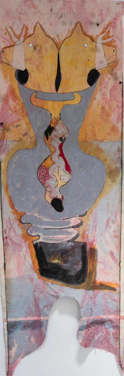 Mariage Pour Tous, 2018 (blandad på duk) av Matthew Hilton