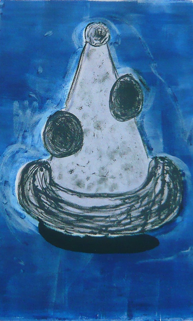 Självporträtt, 2008 (litografi) av Matthew Hilton