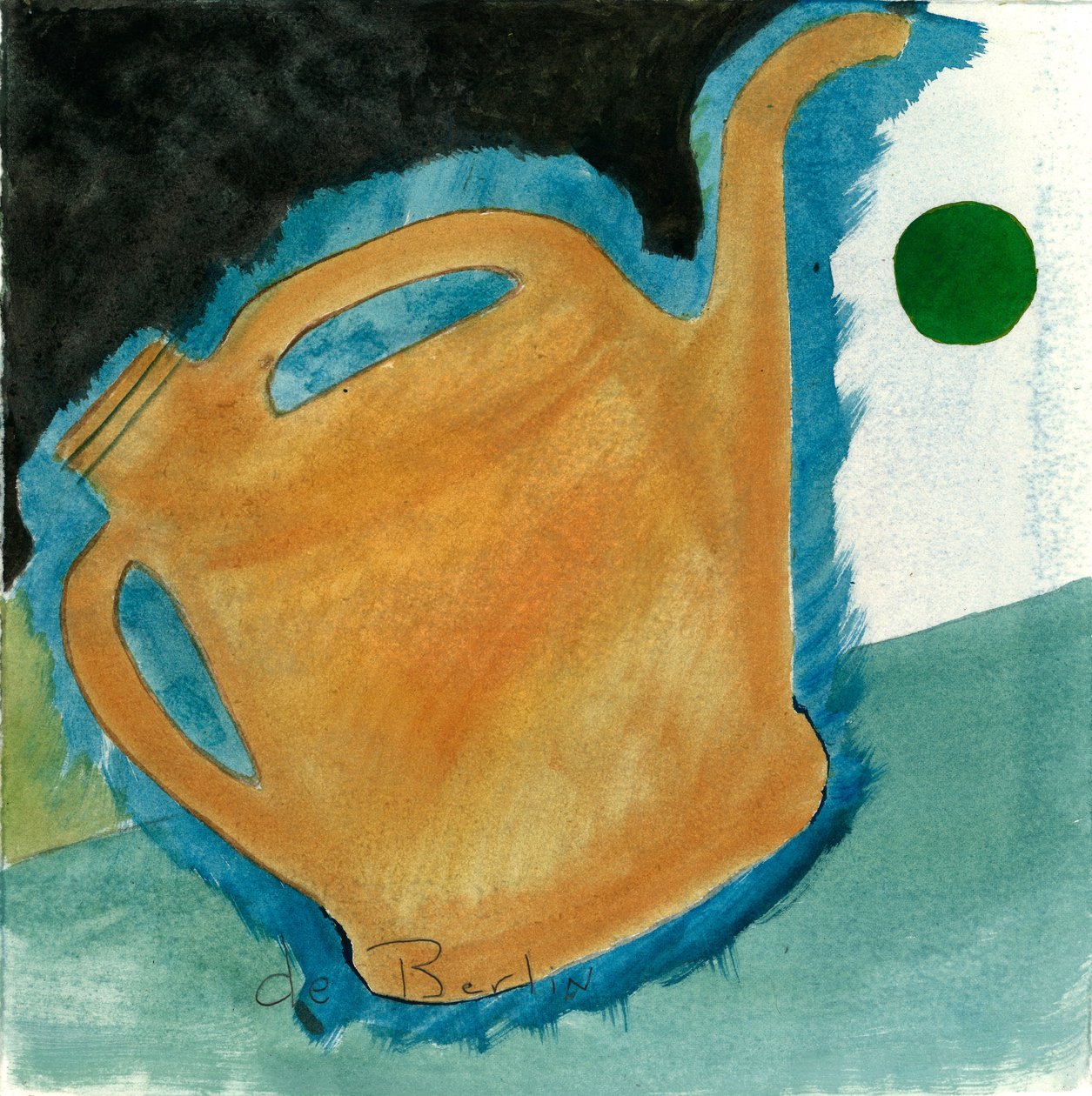 Souvenir 2, 2021 (akvarell) av Matthew Hilton