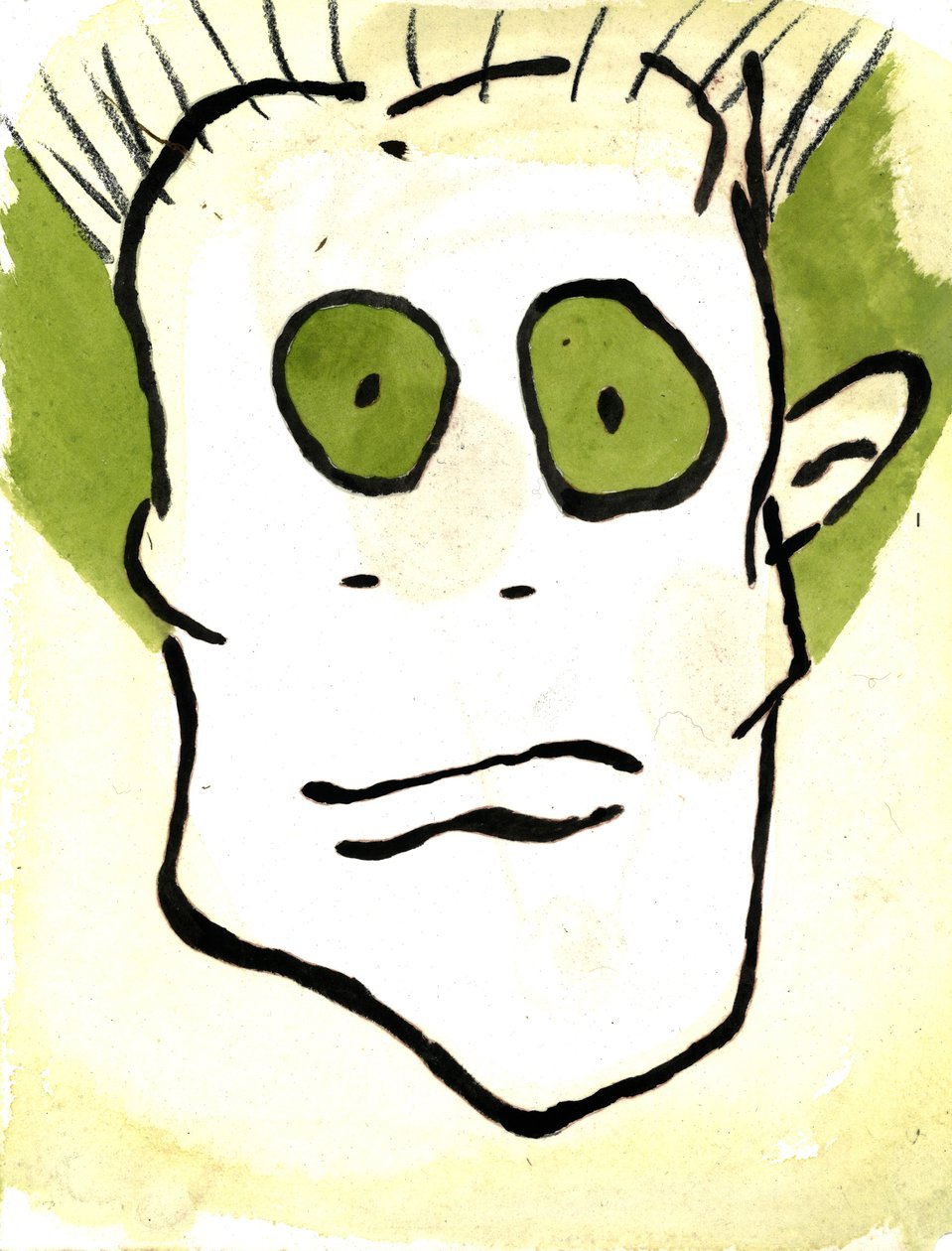 Terry, 2021 (akvarell) av Matthew Hilton