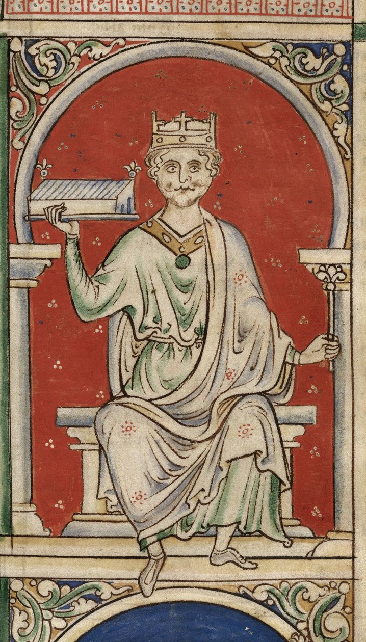 Kung William Rufus från Englands historia av Matthew Paris