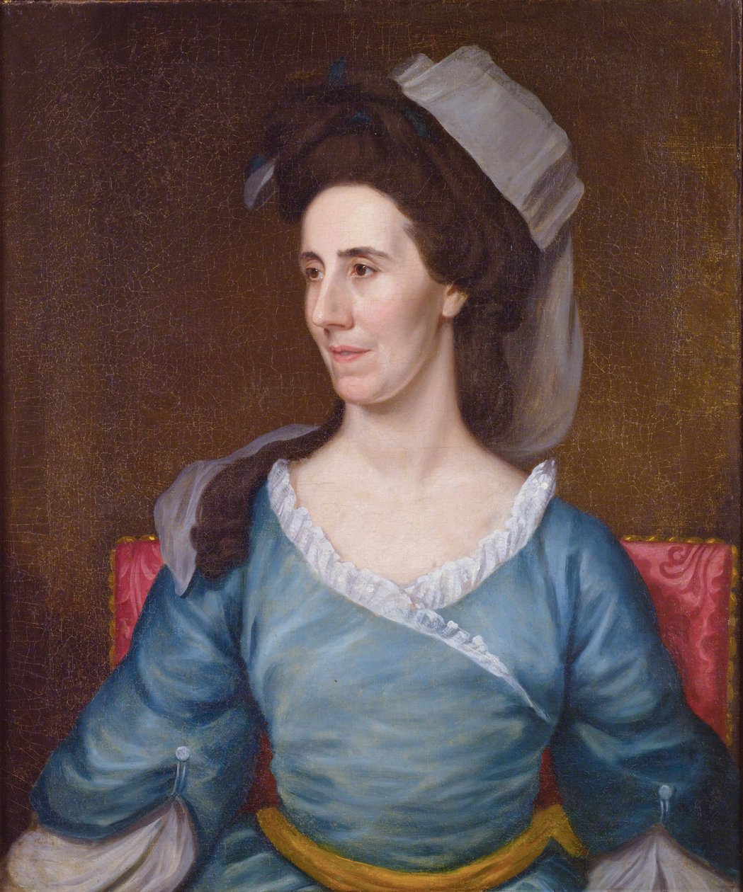 Mrs. Elias Boudinot (Princeton, New Jersey, 21 juli 1736 - Burlington, New Jersey, 28 oktober 1808) av Matthew Pratt