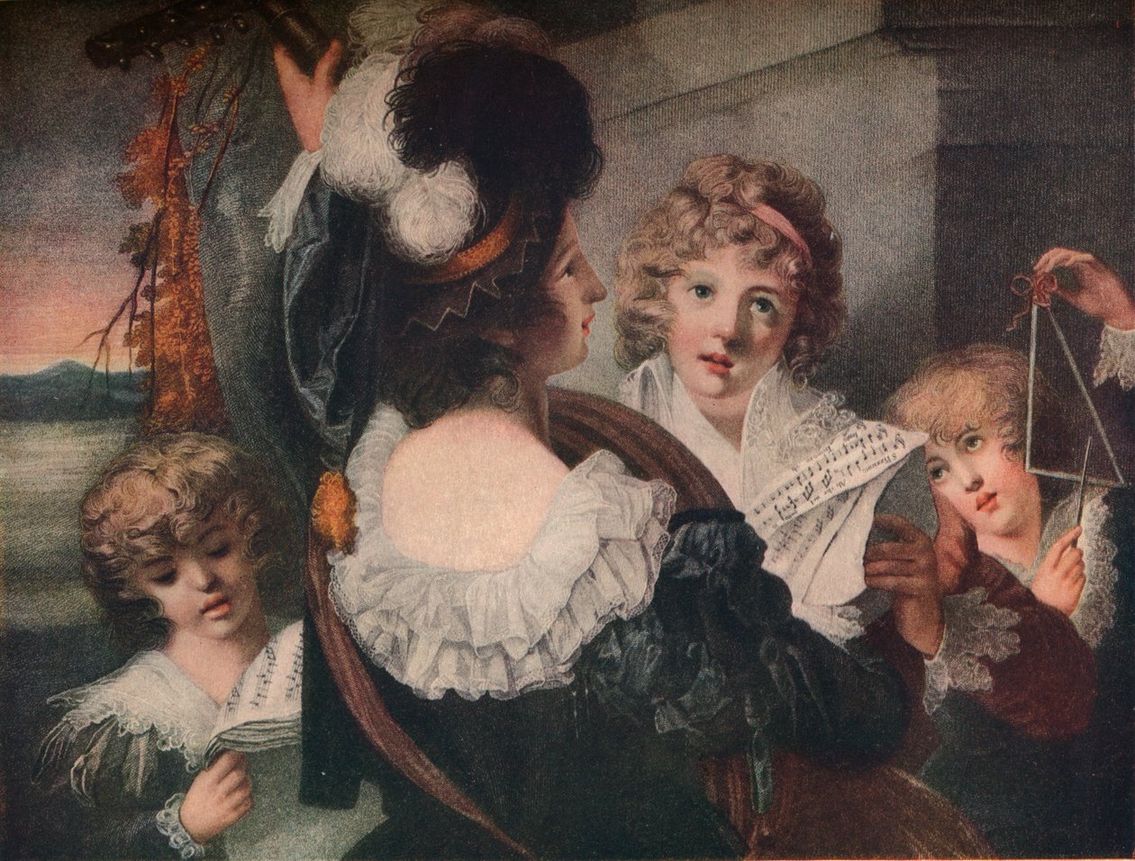 "The Charmers", 1796, 1911 av Matthew William Peters