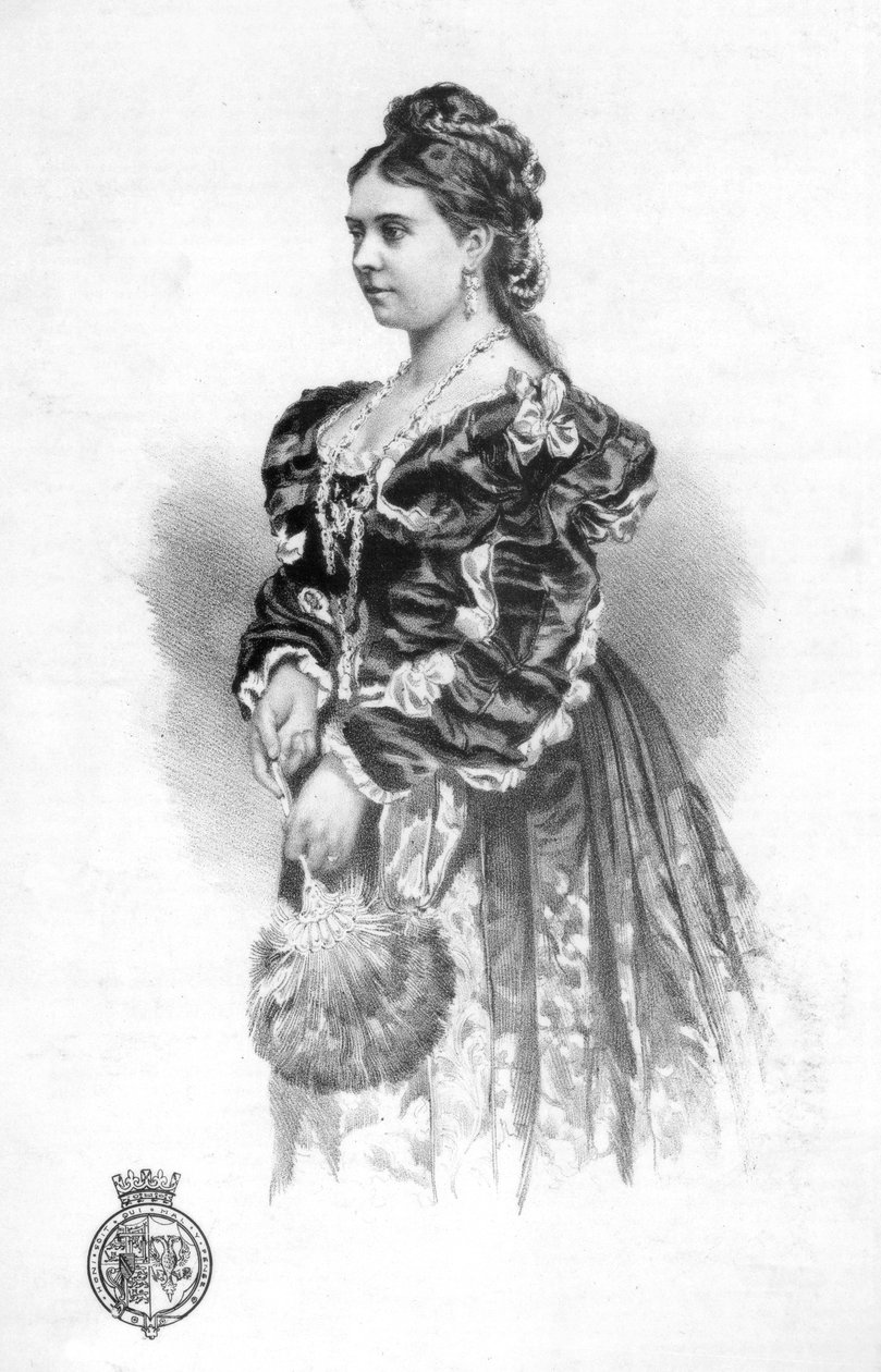Kronprinsessan av Tyskland, 1877 av Matthews and Son
