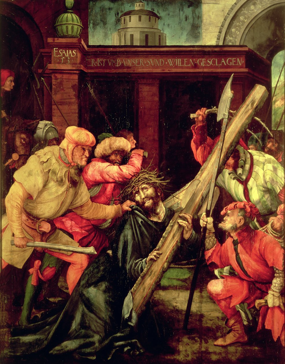 Kristus bär korset av Matthias Grünewald