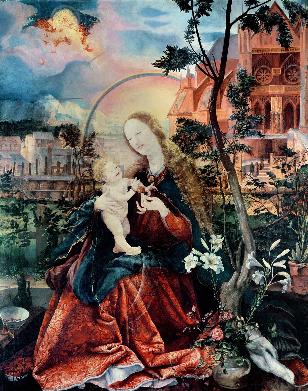 Madonnan från Stuppach, 1518 av Matthias Grünewald