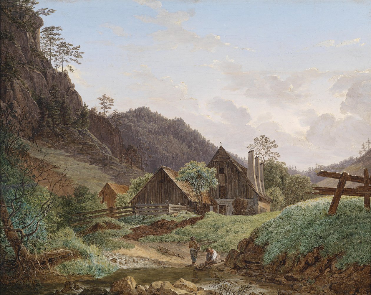 Eisenhammer in Gutenstein av Matthias Rudolf Toma