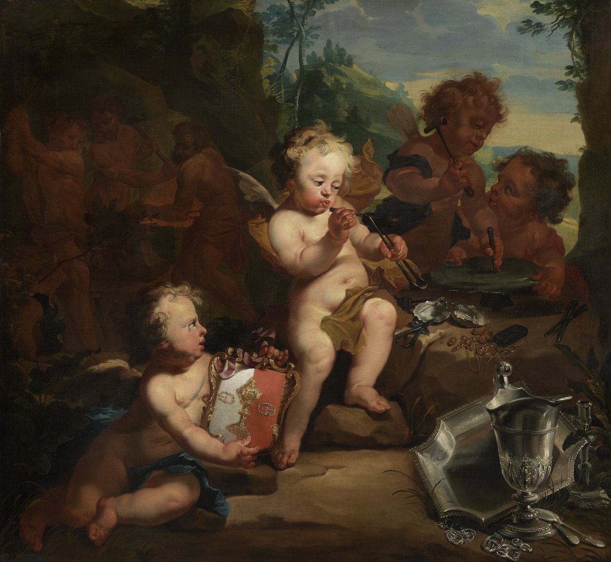 Allegory of the silversmith