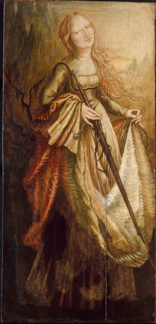 St. Catherine, tidigt 1970-tal. av Matthias Grünewald