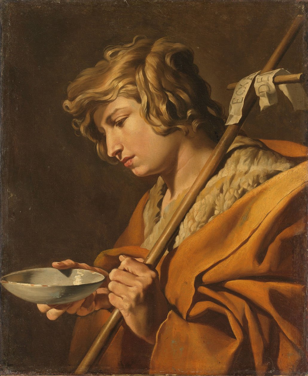 Johannes Döparen av Matthias Stom (attributed to)