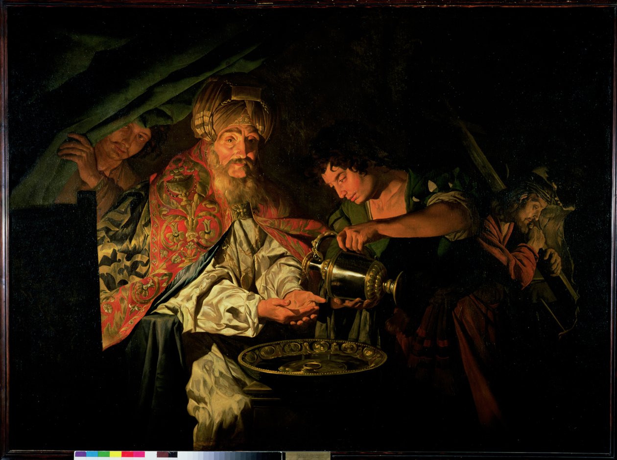 Pilatus tvättar sina händer av Matthias Stomer
