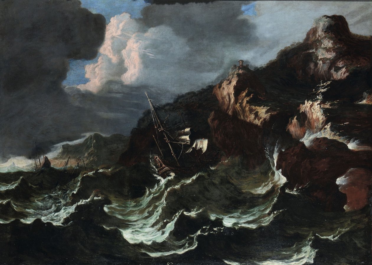 Havsstorm av Matthieu van Plattenberg