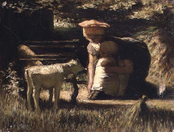 Bekanta dig (Den lilla bocken) av Matthijs Maris
